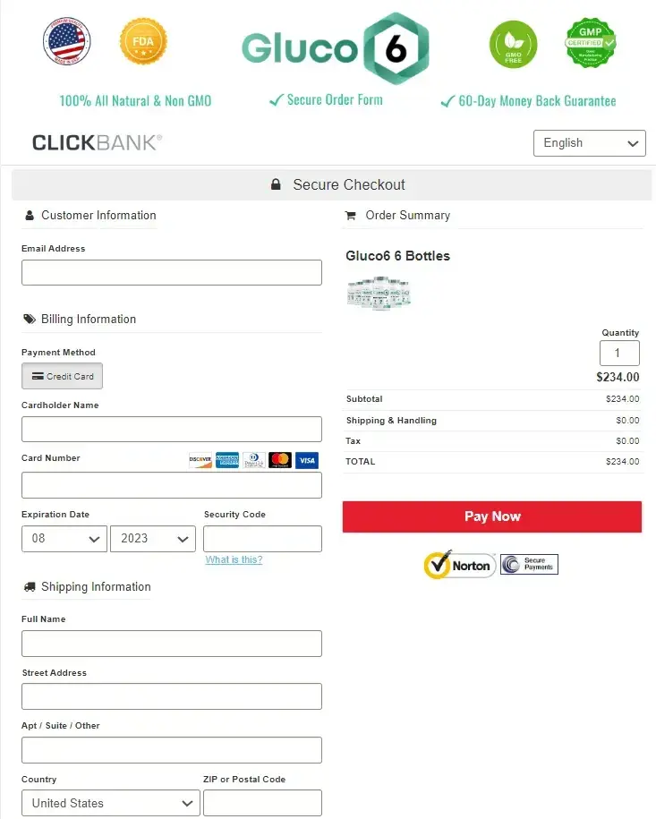 gluco6 Payment Gateway